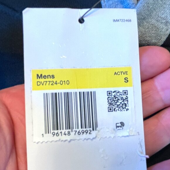 NIKE JORDAN Hoodie Mens SMALL Oversized Pullover Black Jumpman Basketball NEW - Picture 6 of 9